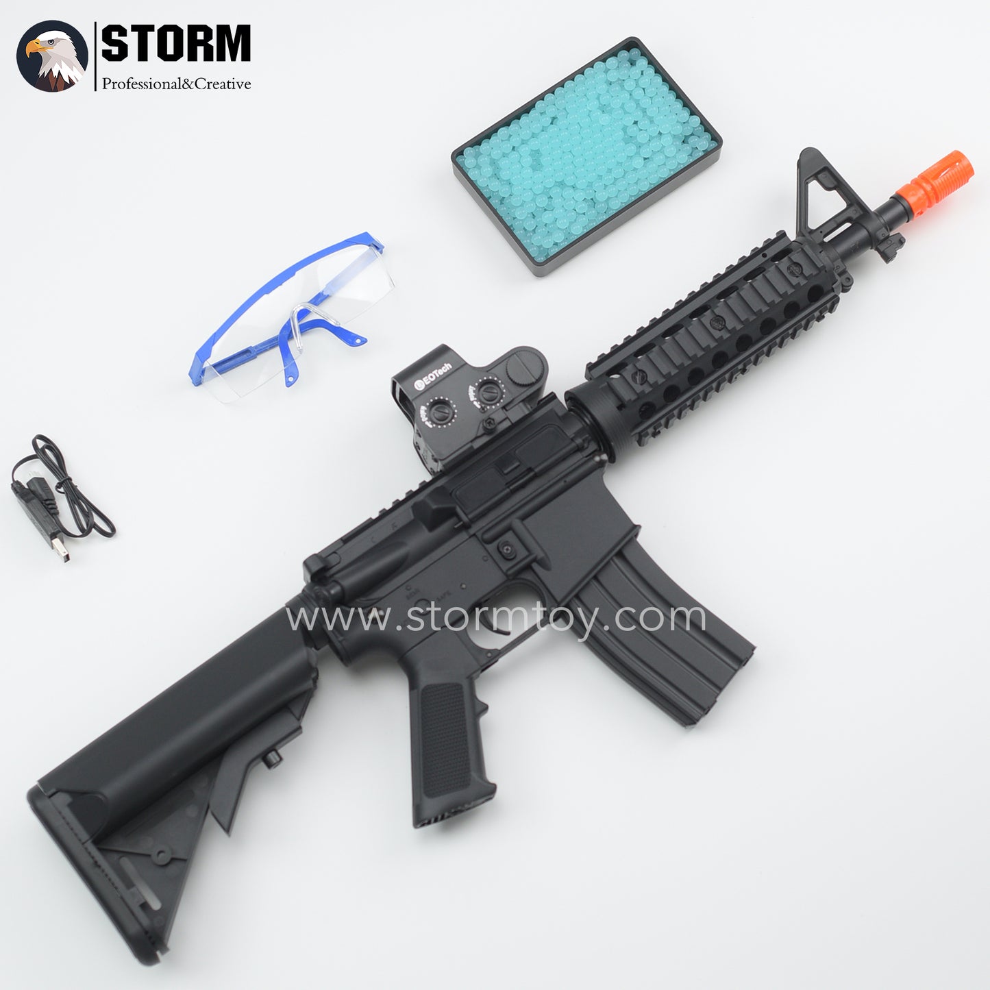 New M4CQB 11.1V gel blaster high speed Adult type