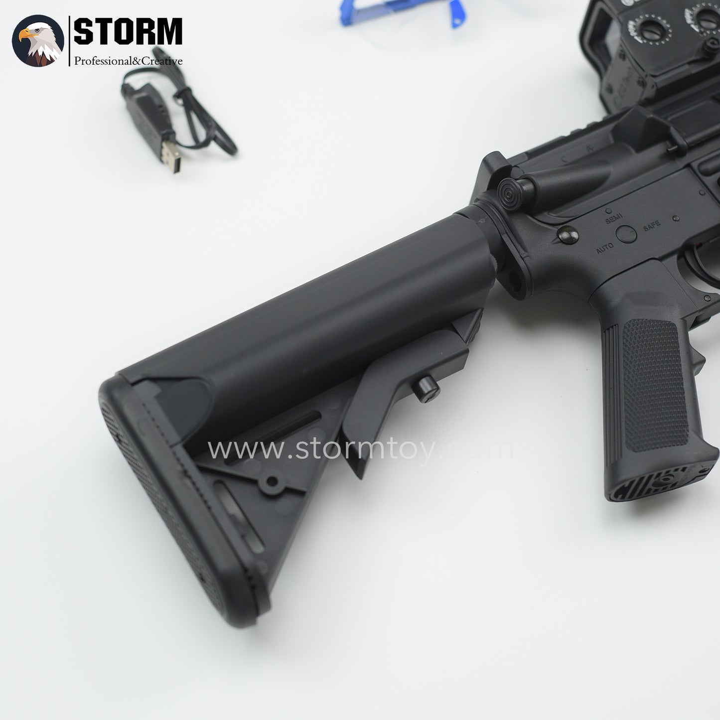 New M4CQB 11.1V gel blaster high speed Adult type