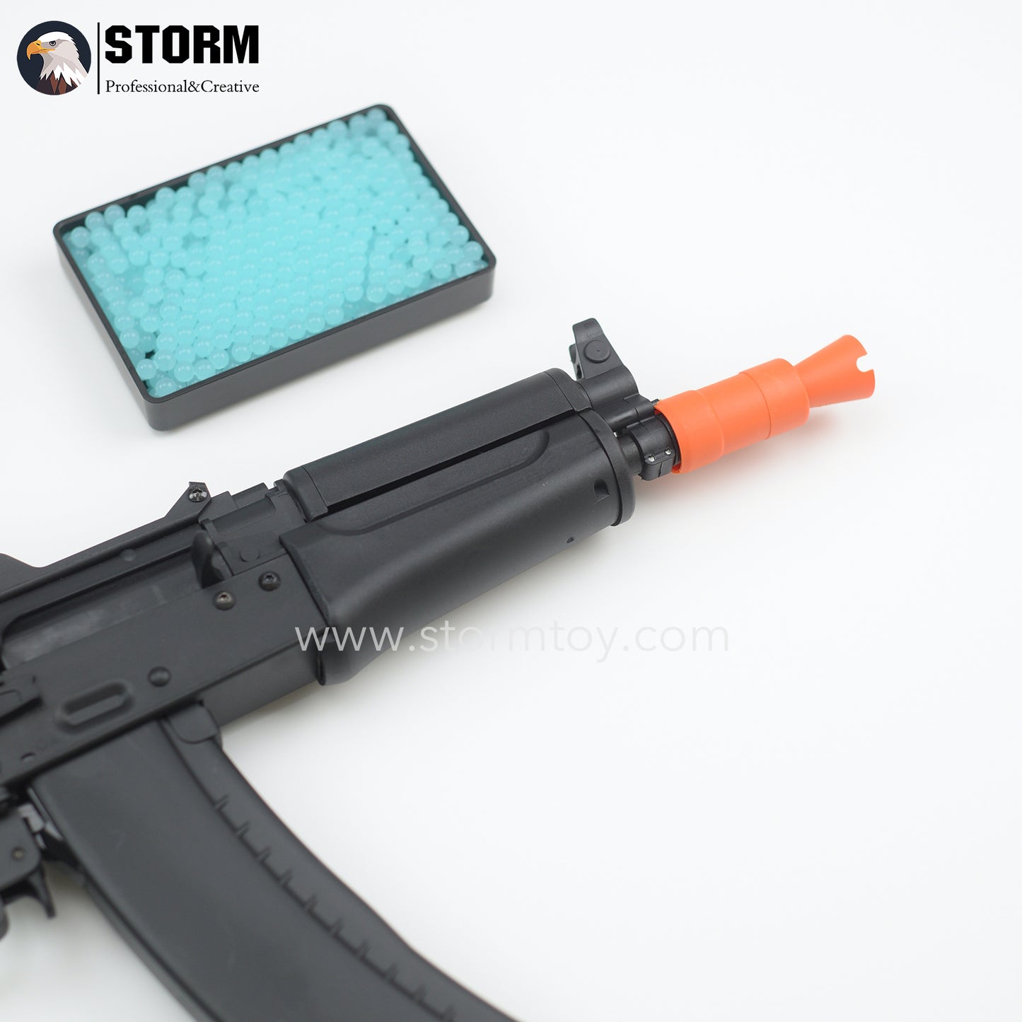 AK74U Gel Ball Launcher Fast shooting Mode