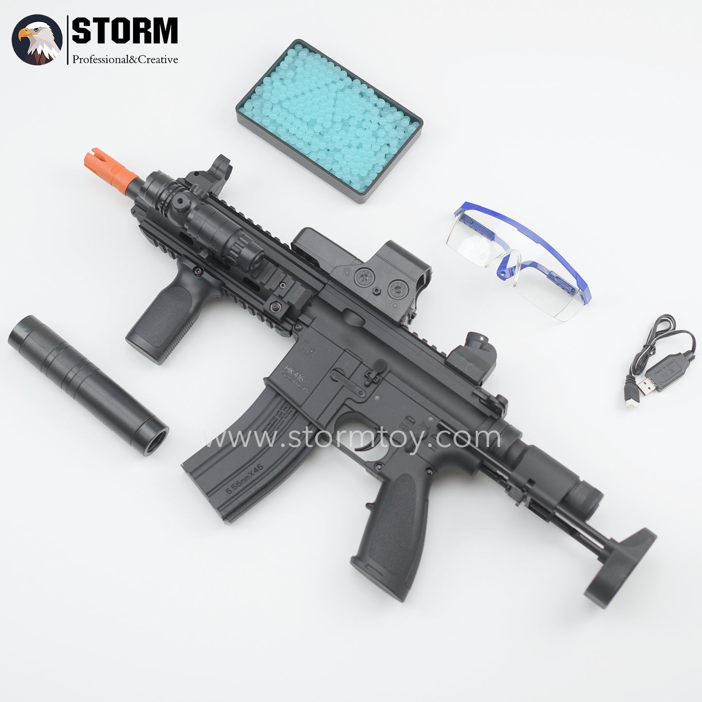 New HK416C Gel Blaster Assault Rifle Toy Gun