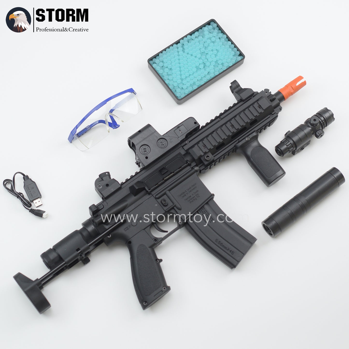 New HK416C Gel Blaster Assault Rifle Toy Gun