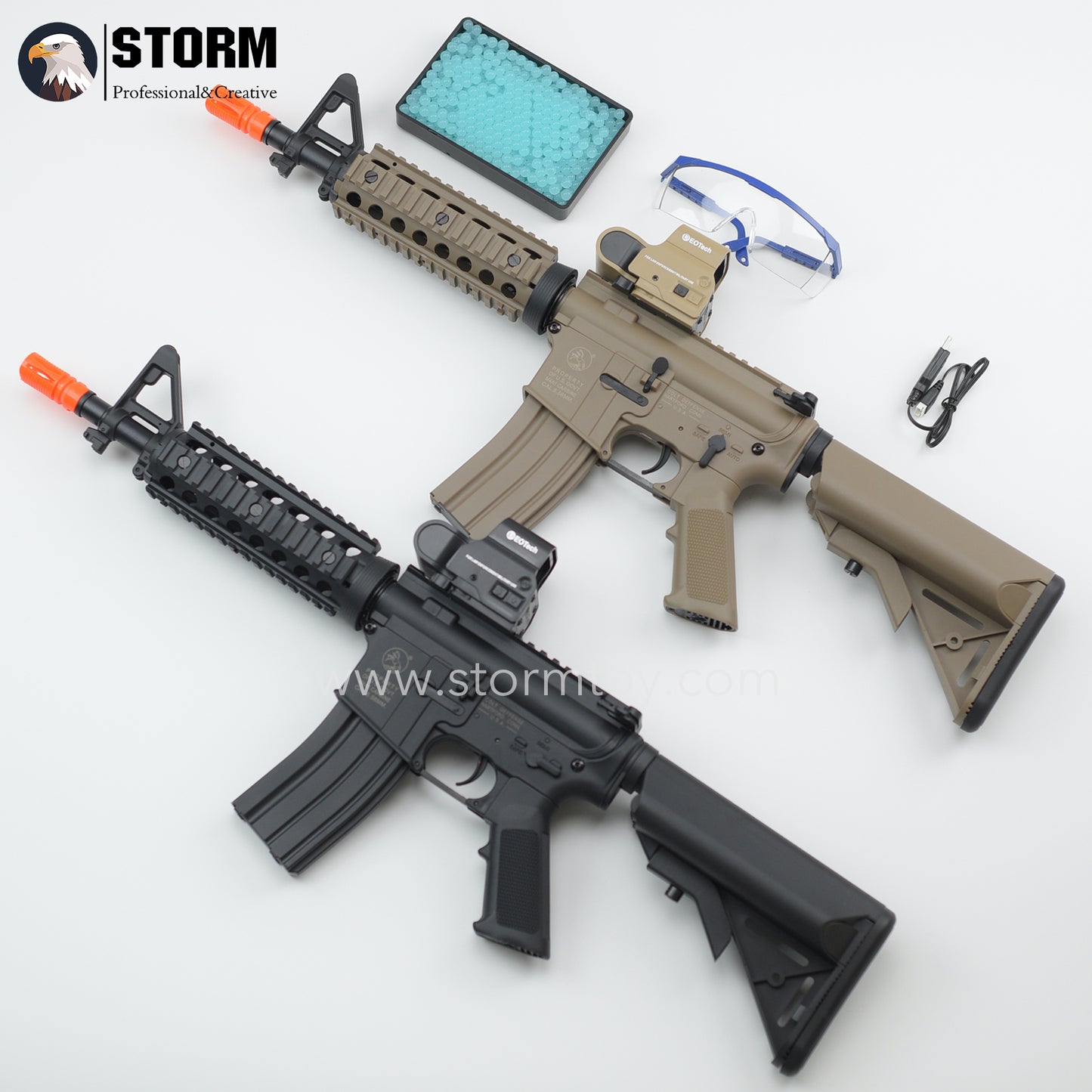 New M4CQB 11.1V gel blaster high speed Adult type