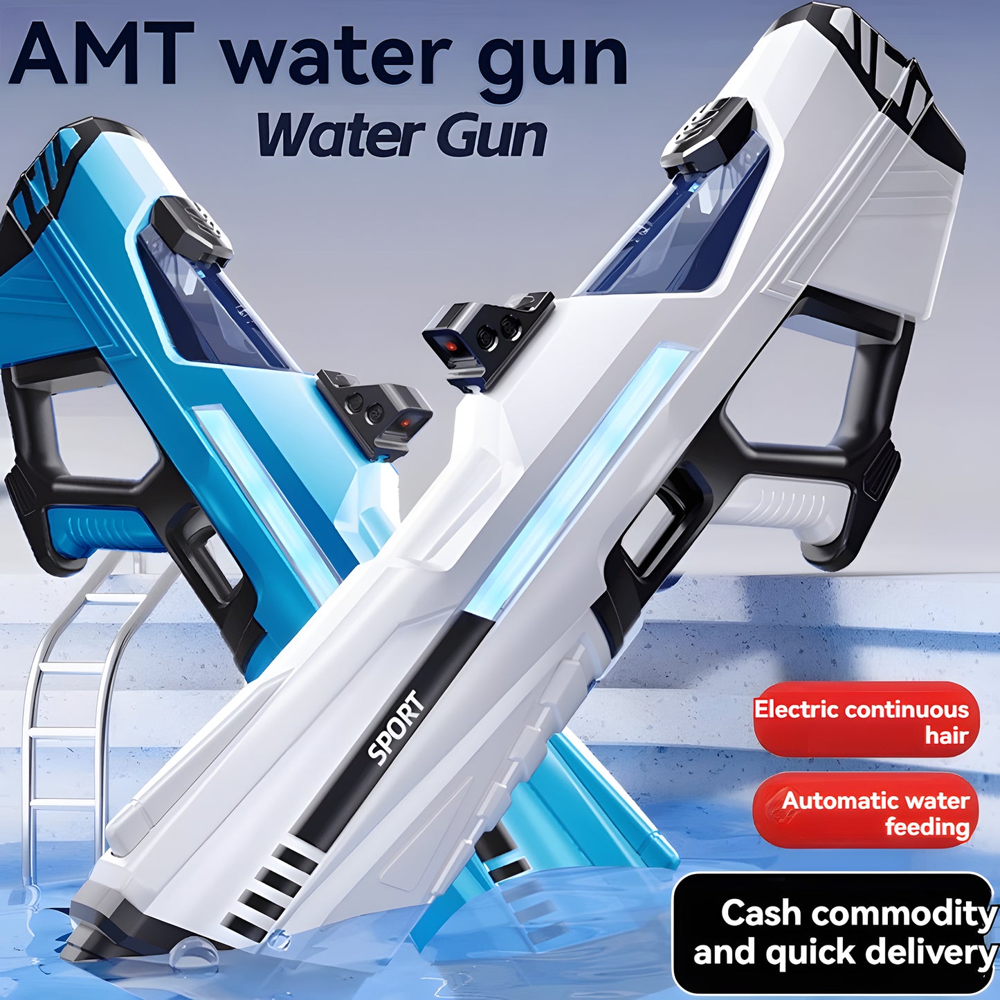 Powerful Water Jet Gun