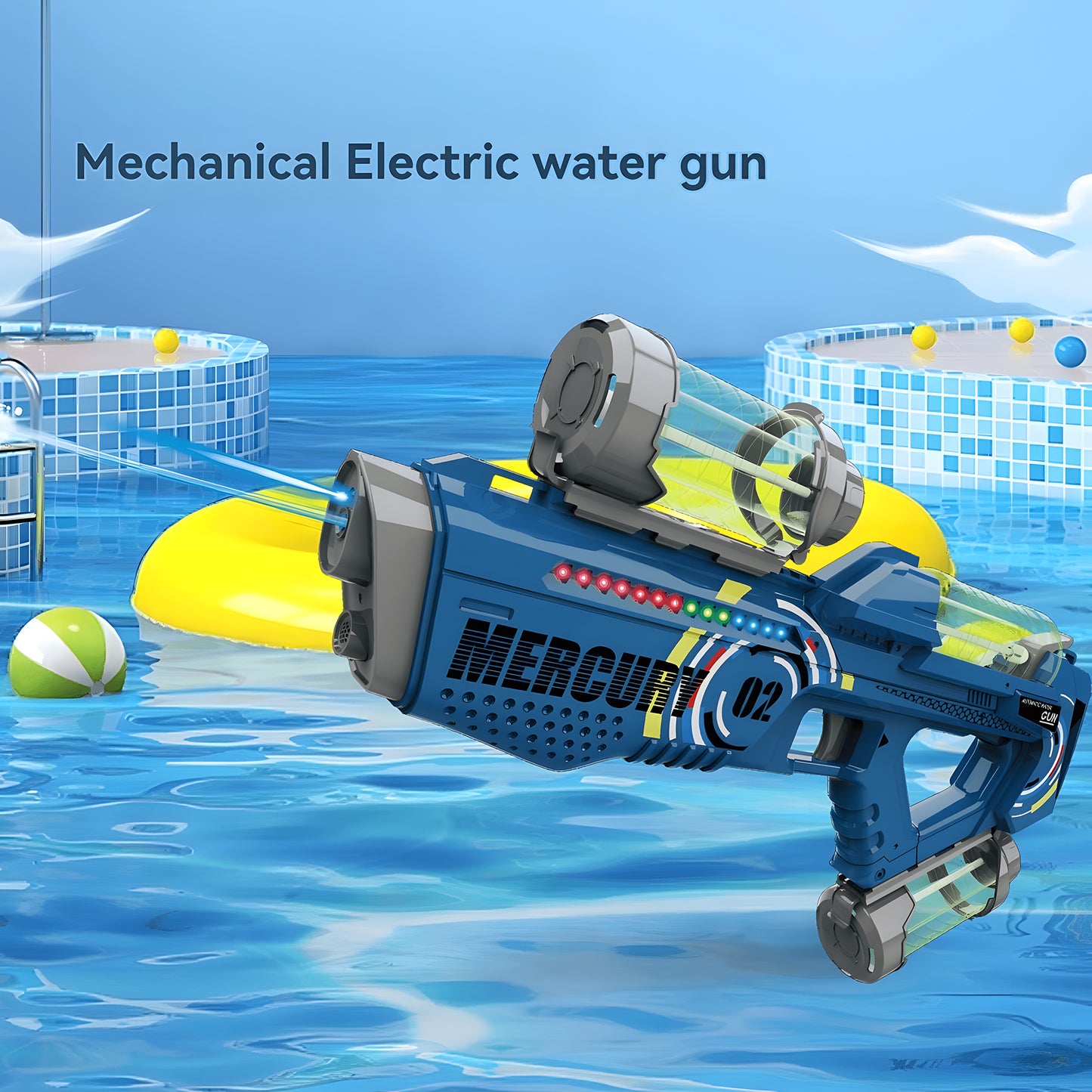 M2 Electric Repeating Water Gun