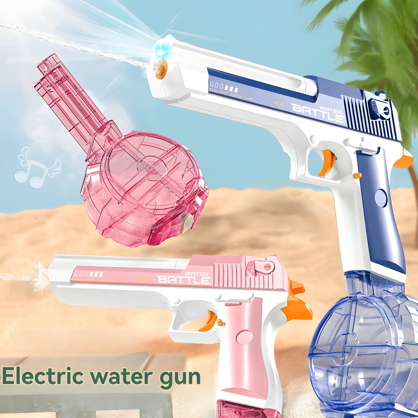 Fully Automatic Rechargeable Water Gun