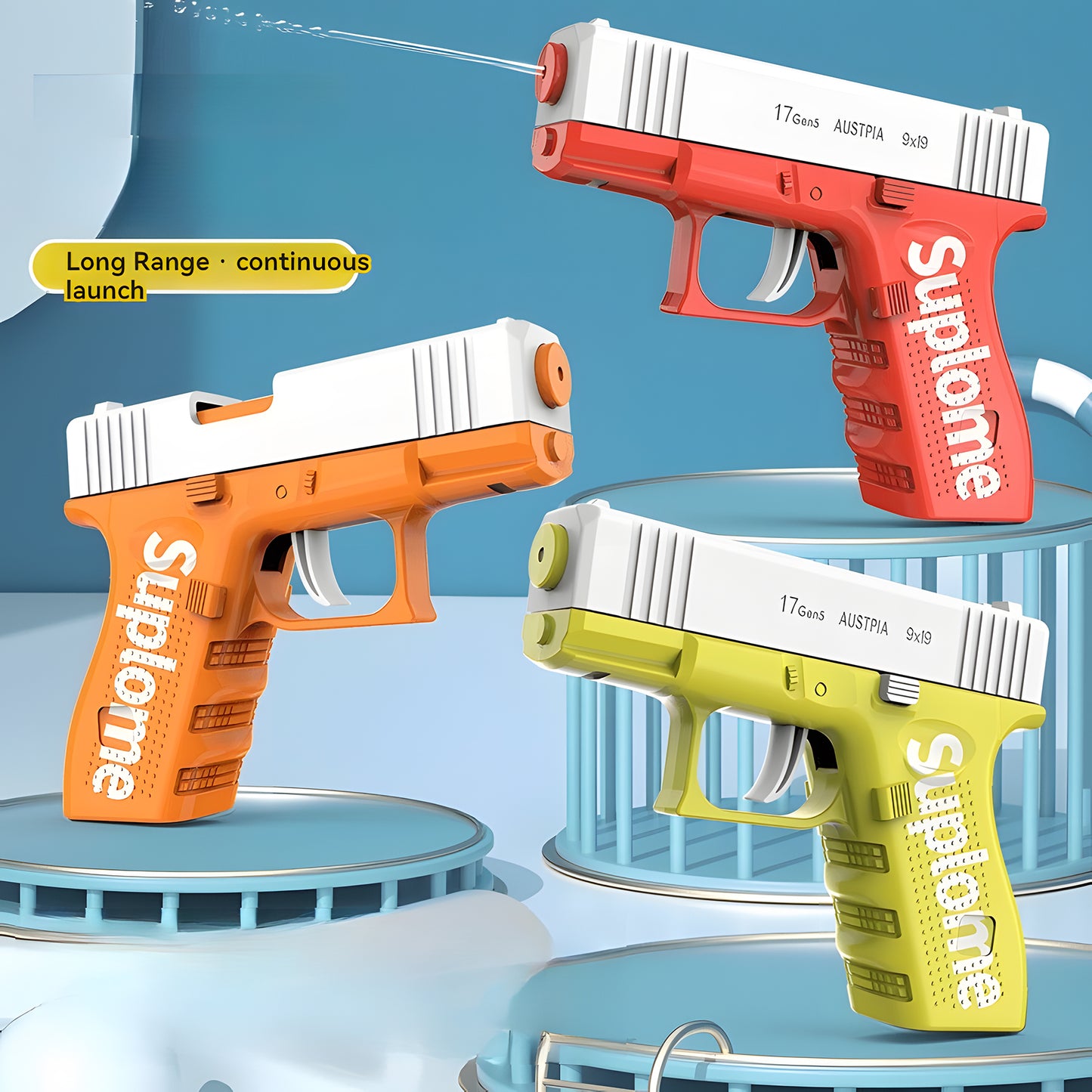 Manual Repeating Water Gun