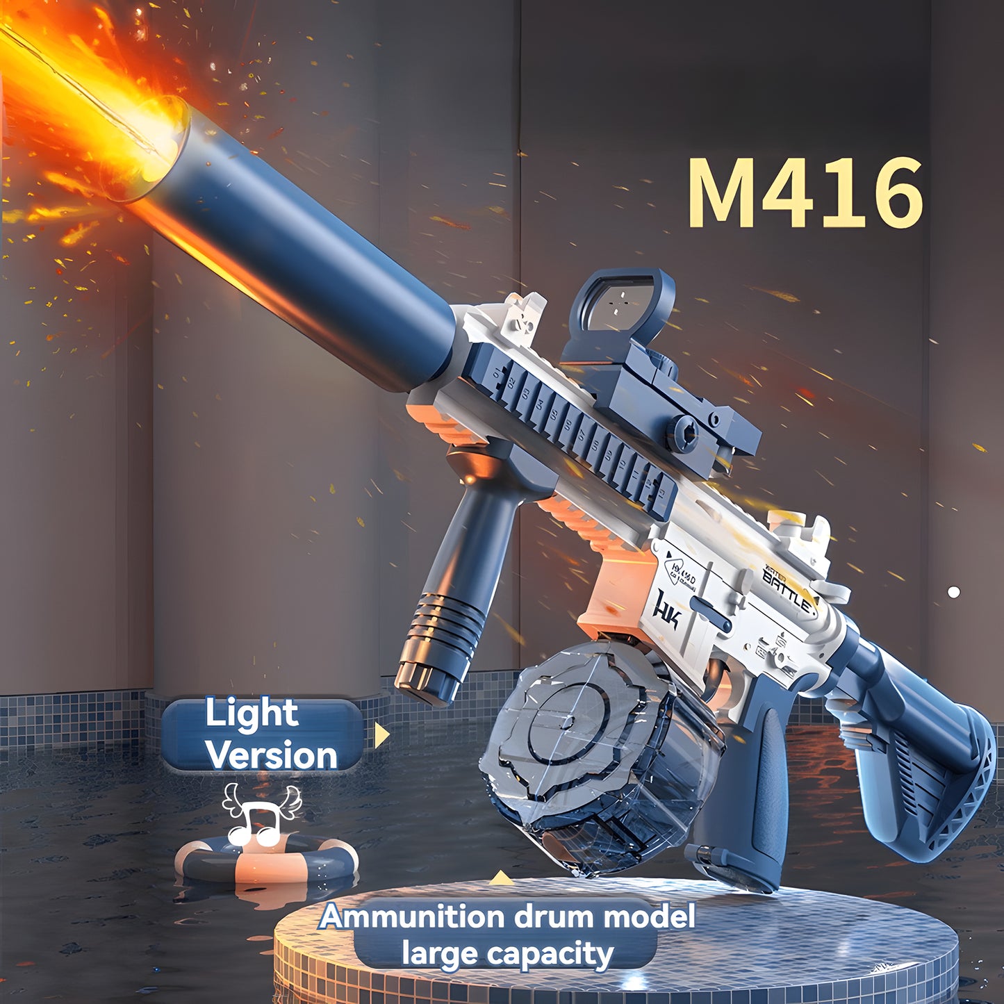 M416 Electric Water Gun