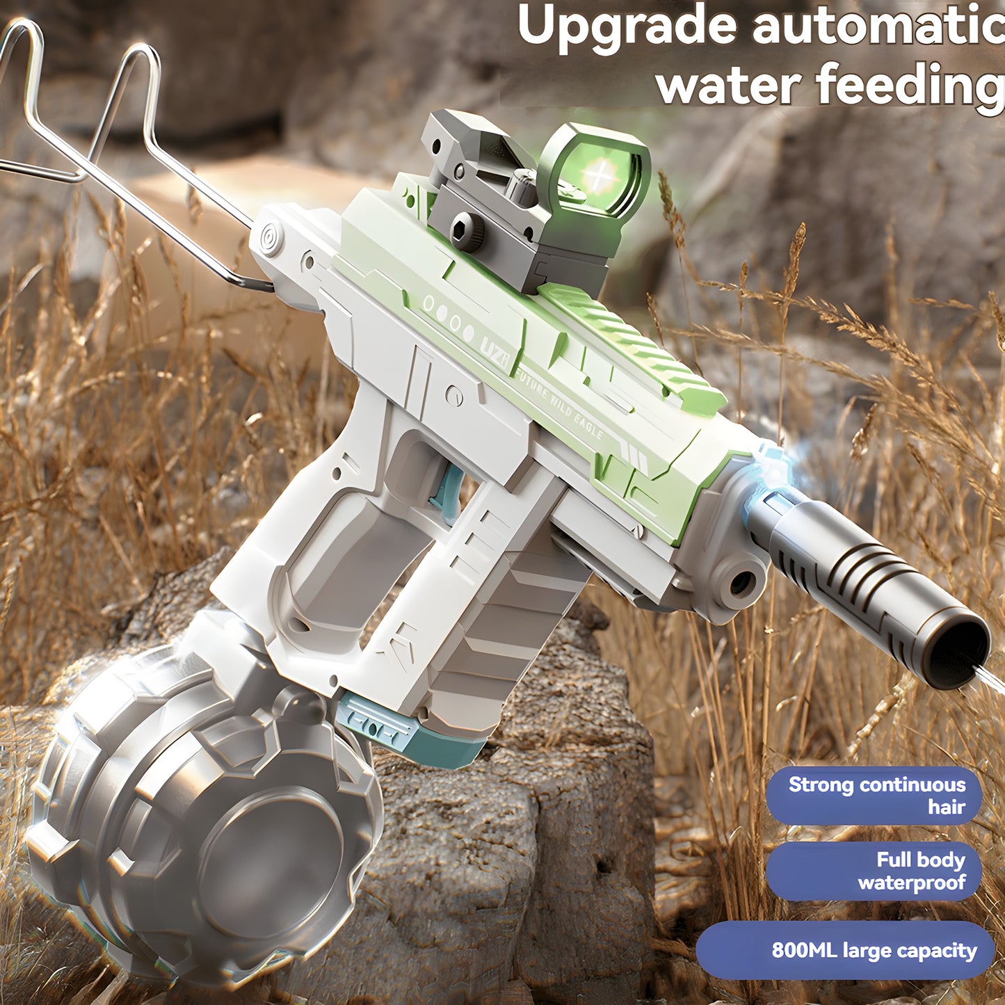 Electric Repeating Mechanical Water Gun