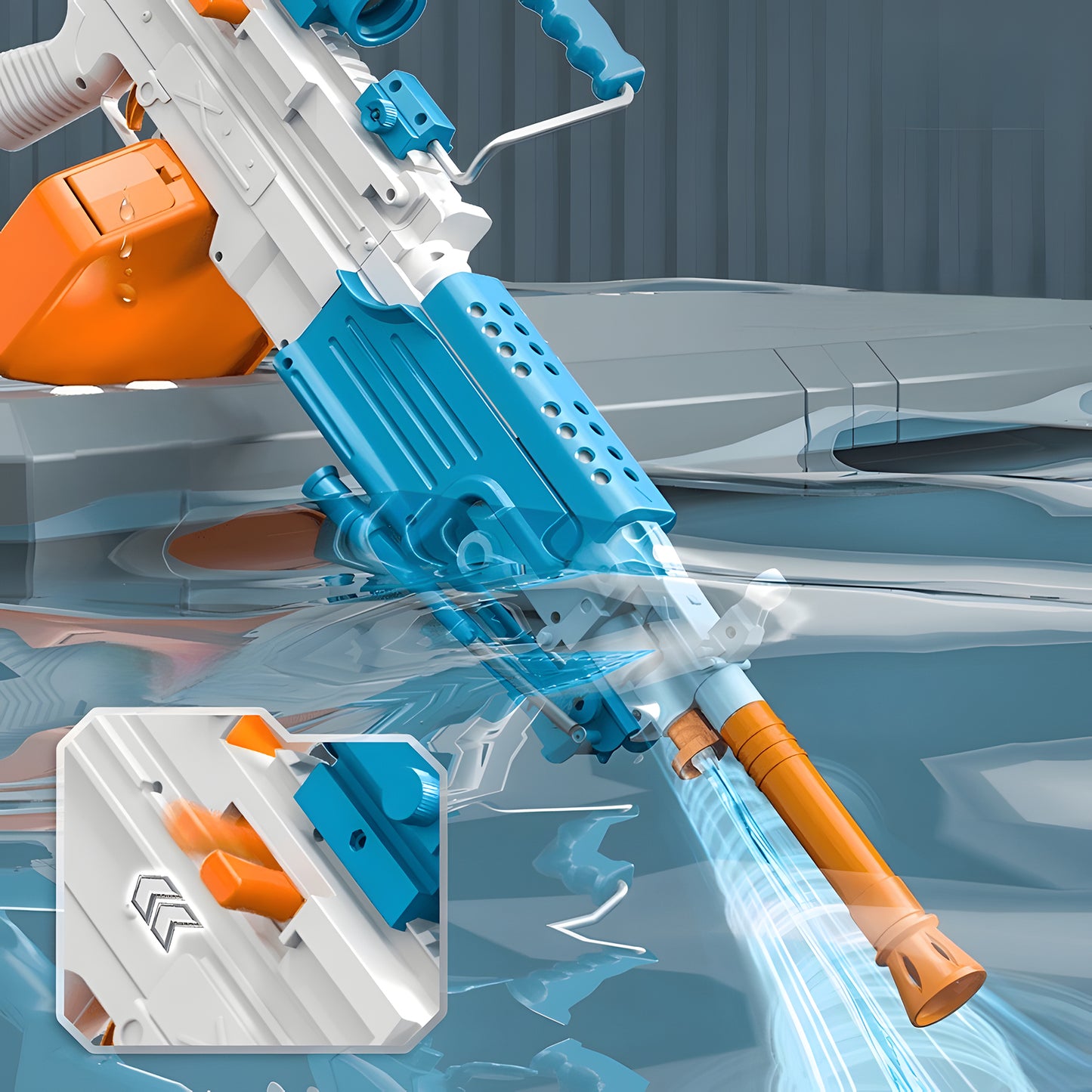 M249 Electric Repeating Toy Water Gun