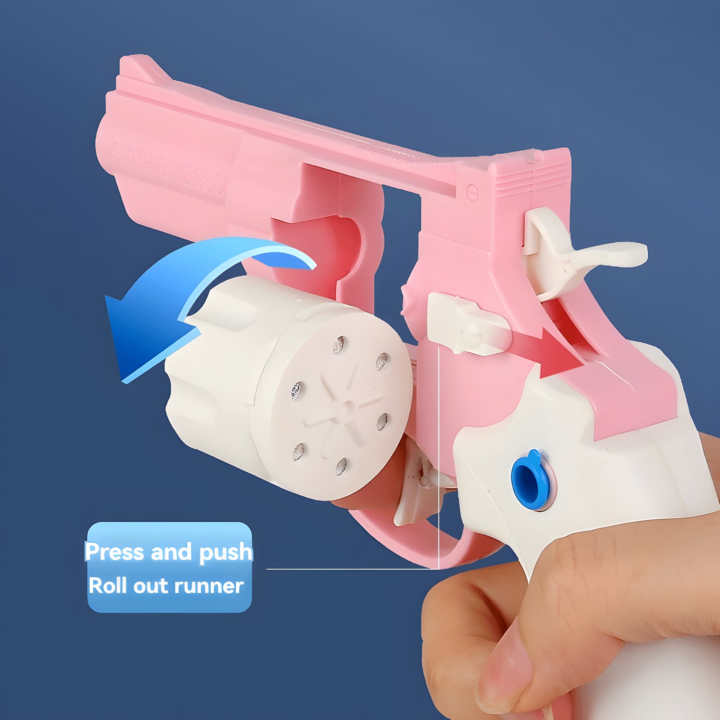 Revolver Mechanical Repeating Water Gun