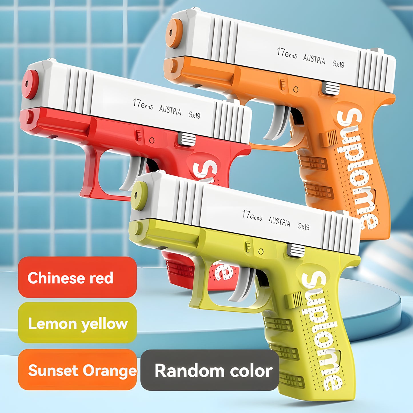 Manual Repeating Water Gun