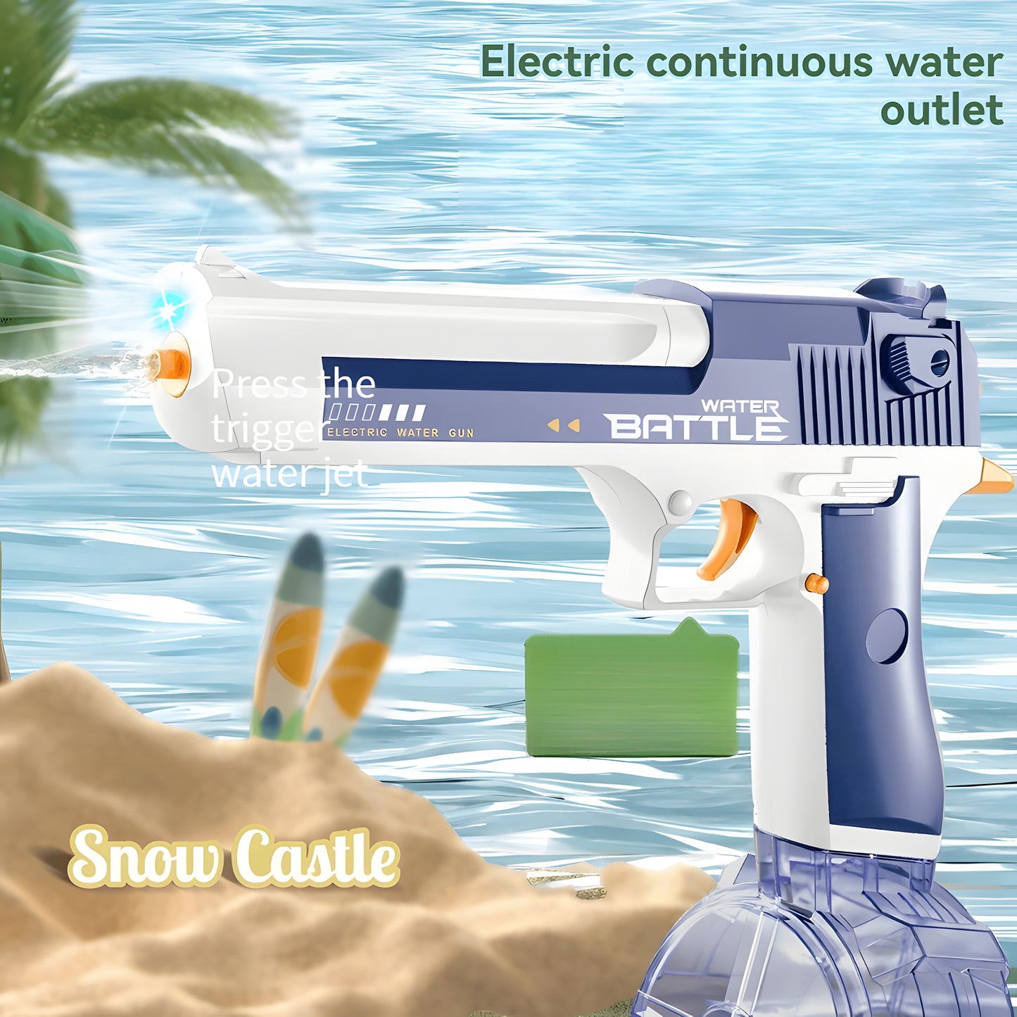 Fully Automatic Rechargeable Water Gun