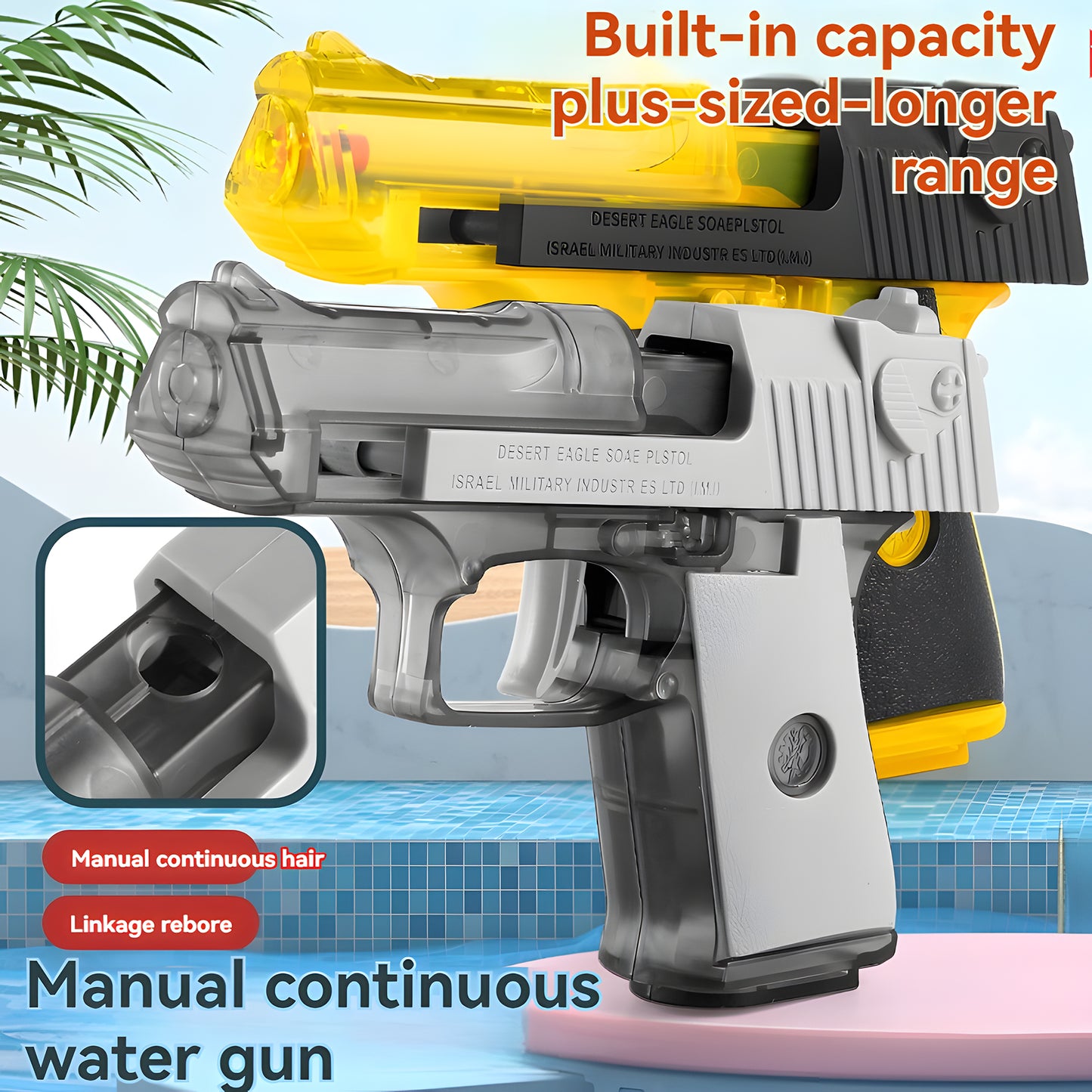 M1911 Manual Repeating Toy Water Gun