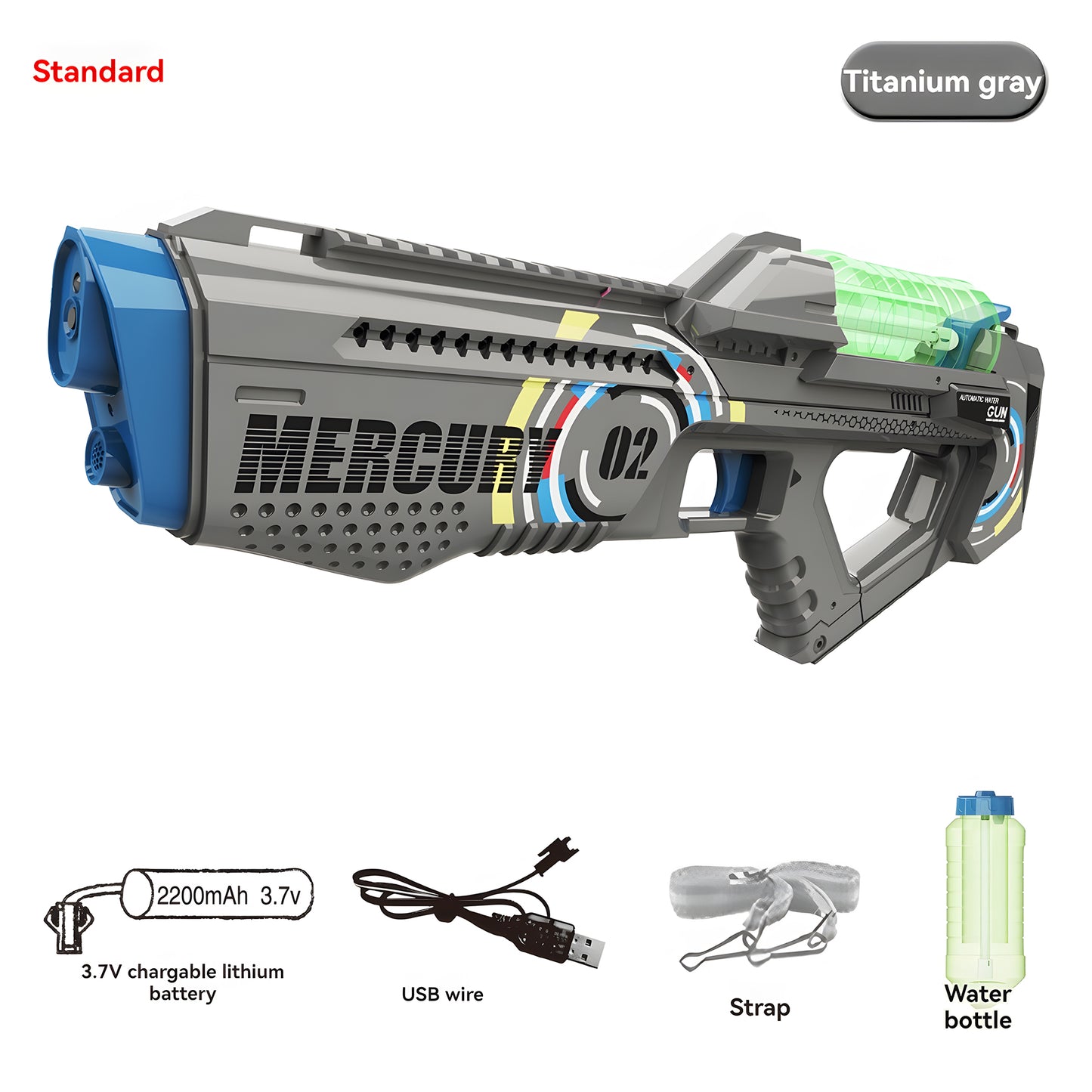 M2 Electric Repeating Water Gun