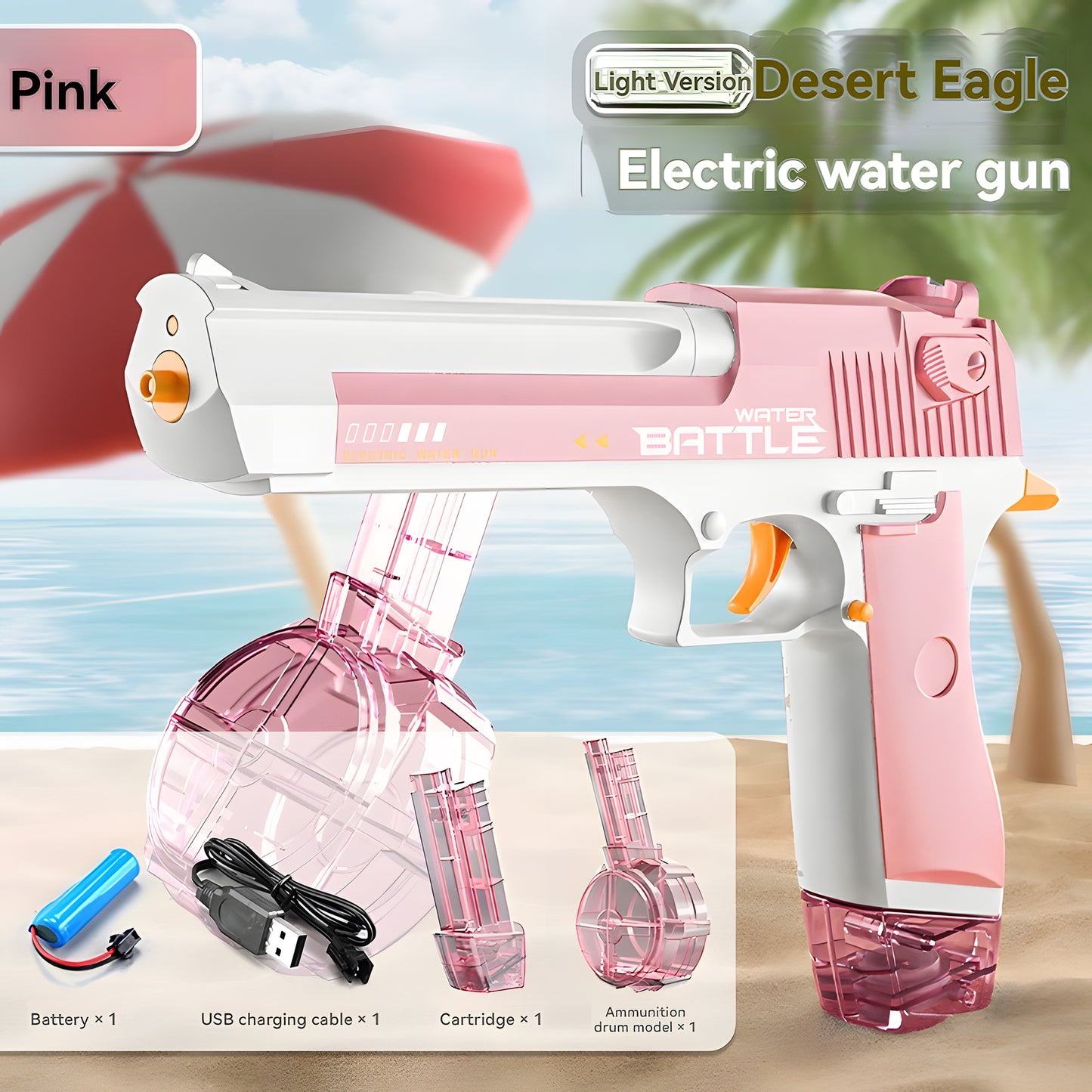 Fully Automatic Rechargeable Water Gun