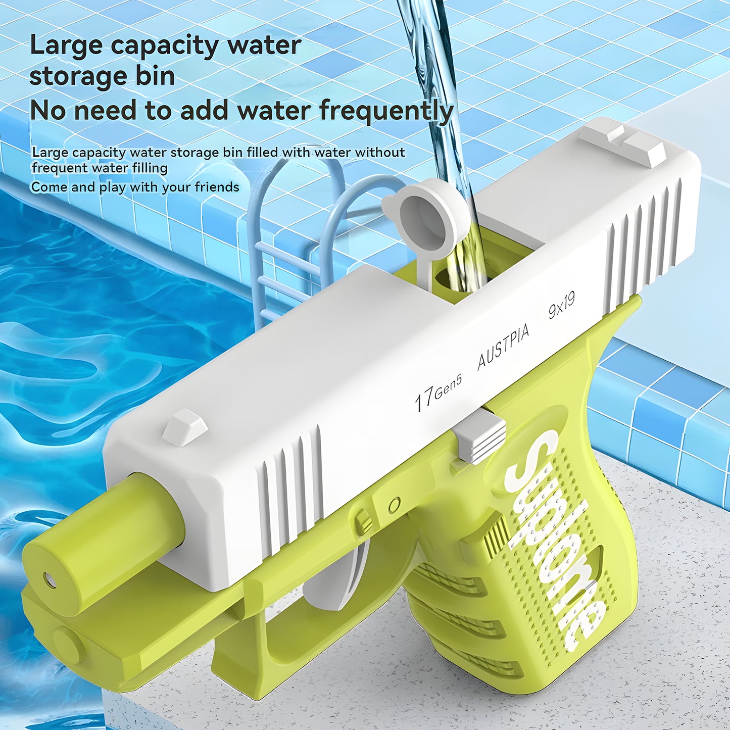 Manual Repeating Water Gun