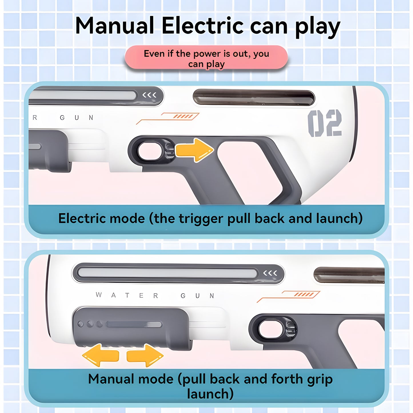 Outdoor Electric Water Gun