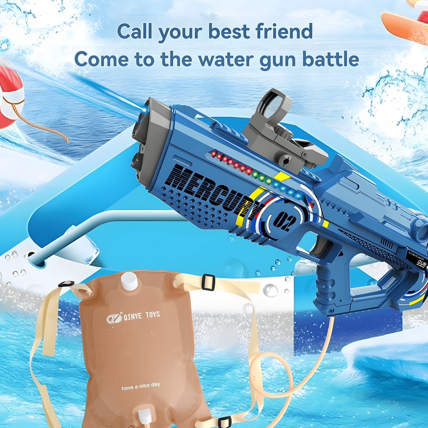 M2 Electric Repeating Water Gun