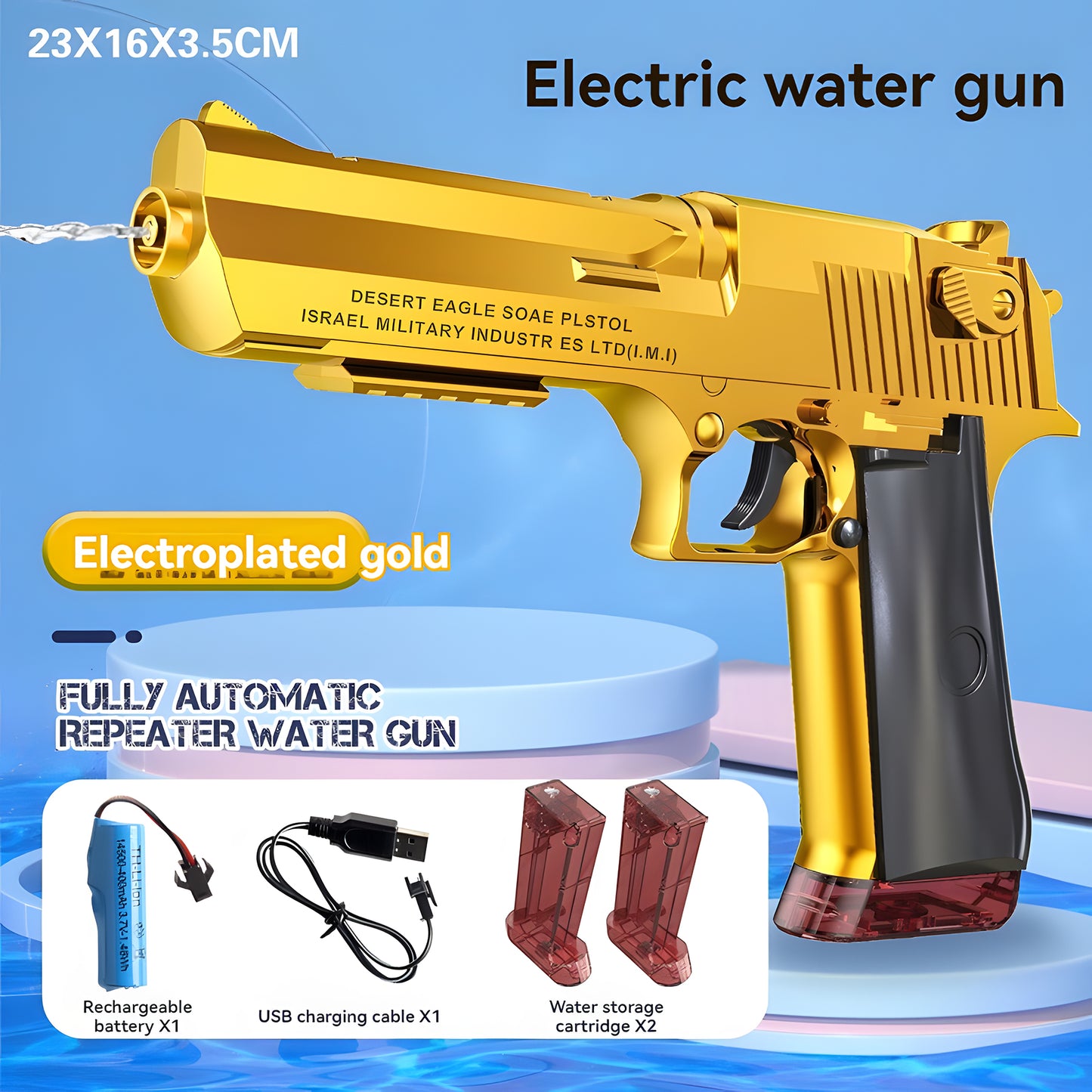 Large Electric Repeating Water Gun