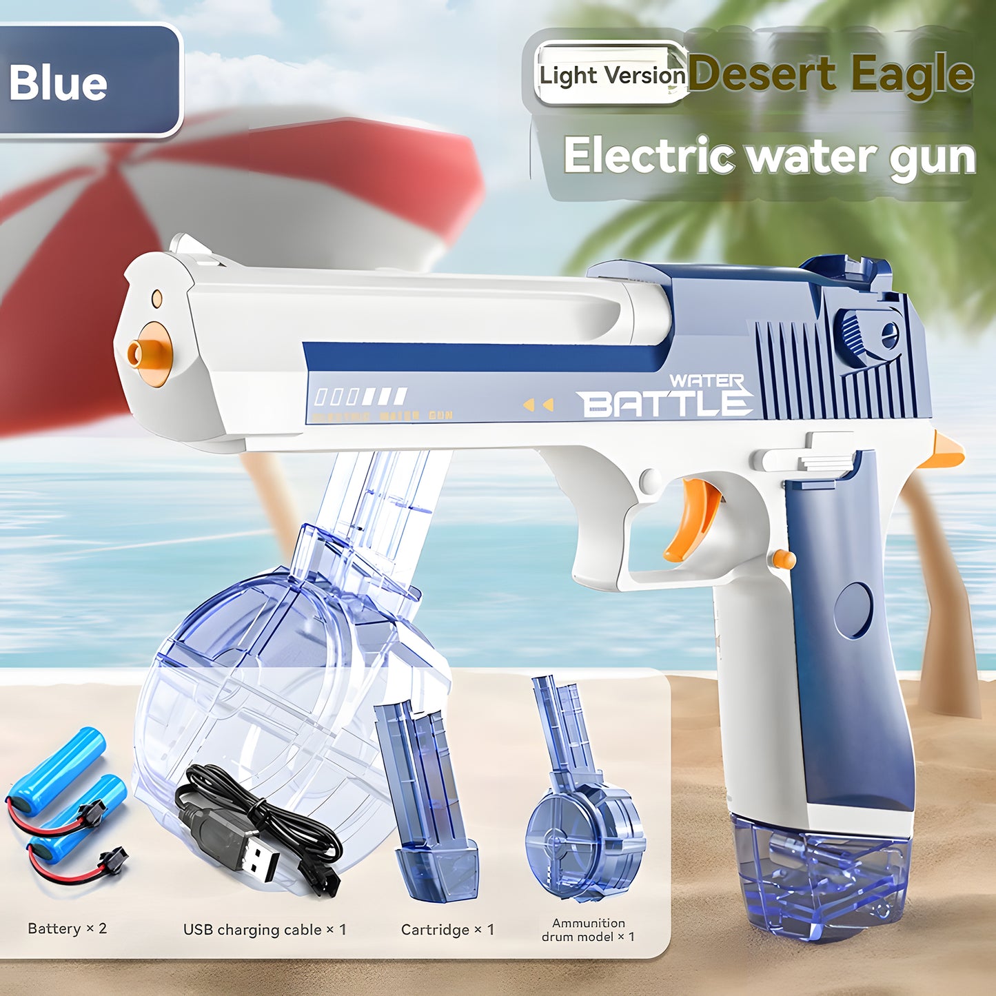 Fully Automatic Rechargeable Water Gun