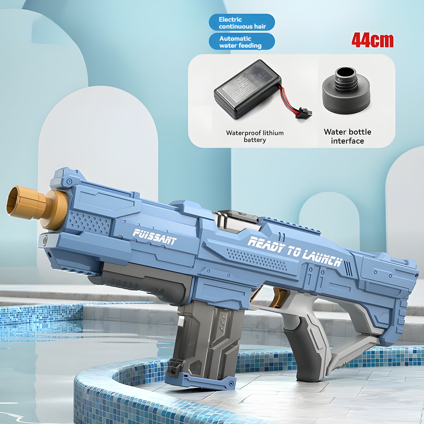 Self-Priming Electric Repeating Water Gun