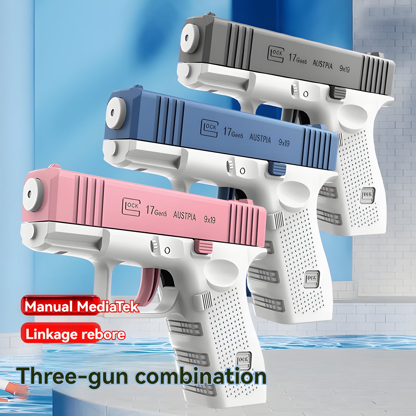 M1911 Manual Repeating Toy Water Gun