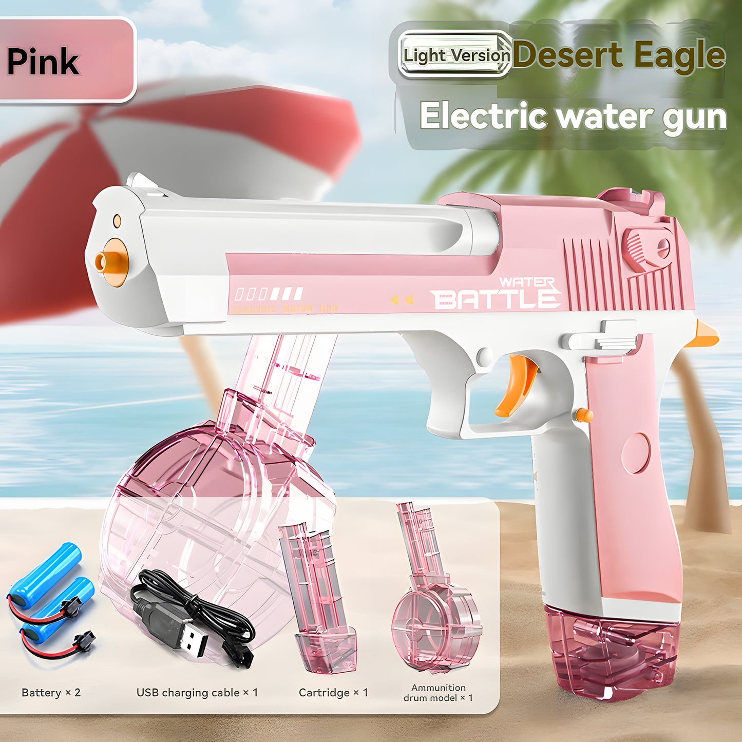 Fully Automatic Rechargeable Water Gun