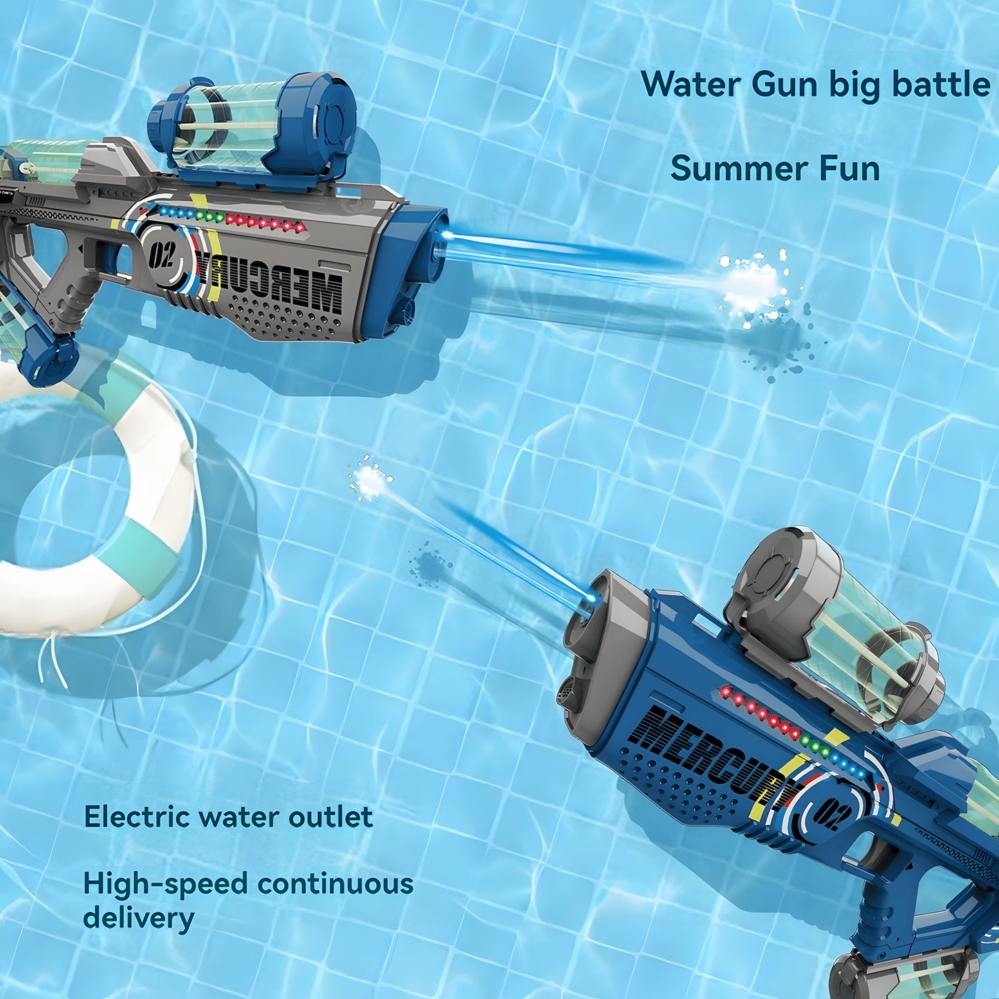 M2 Electric Repeating Water Gun