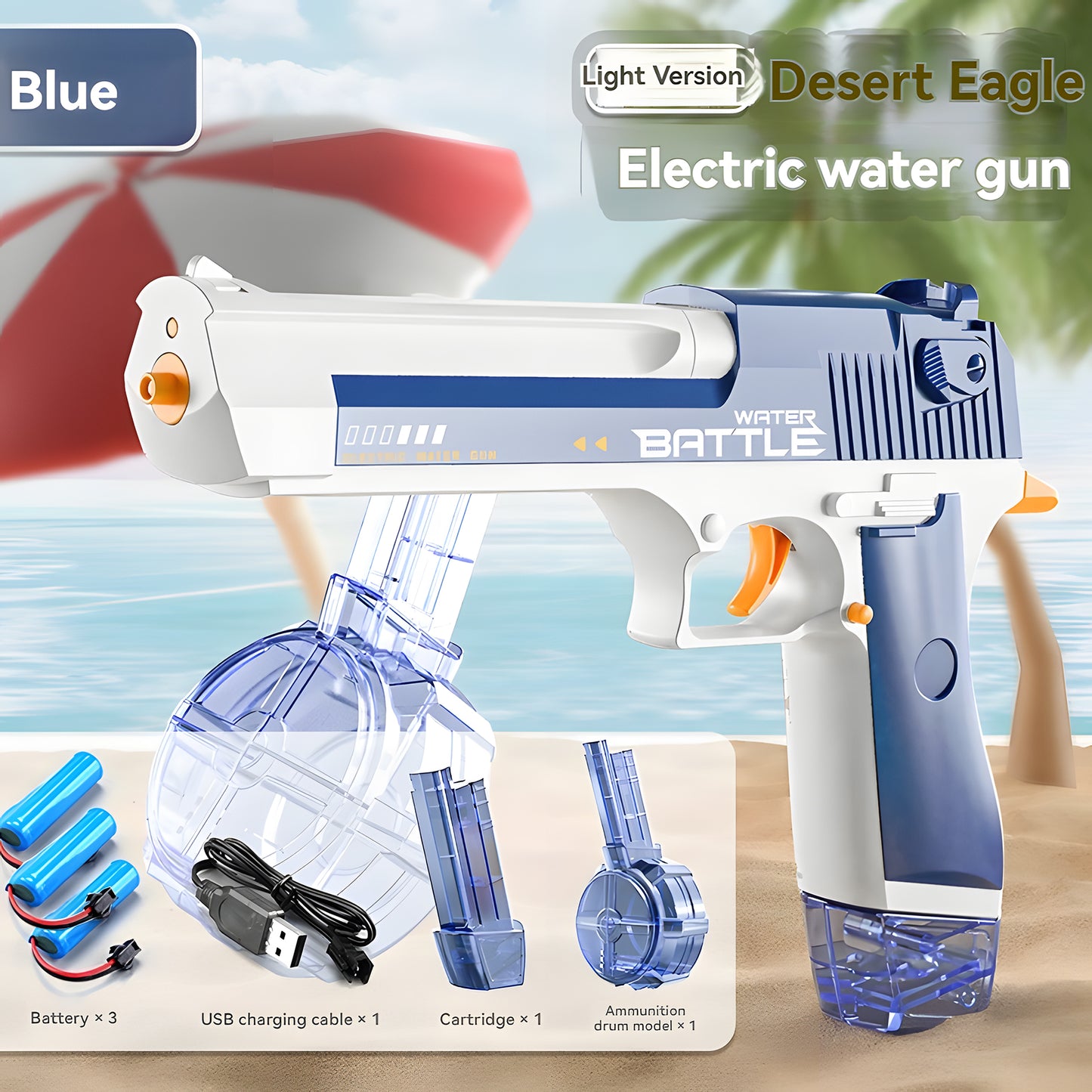 Fully Automatic Rechargeable Water Gun