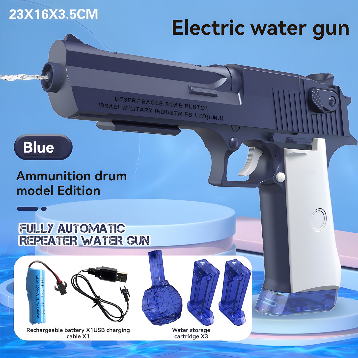 Large Electric Repeating Water Gun