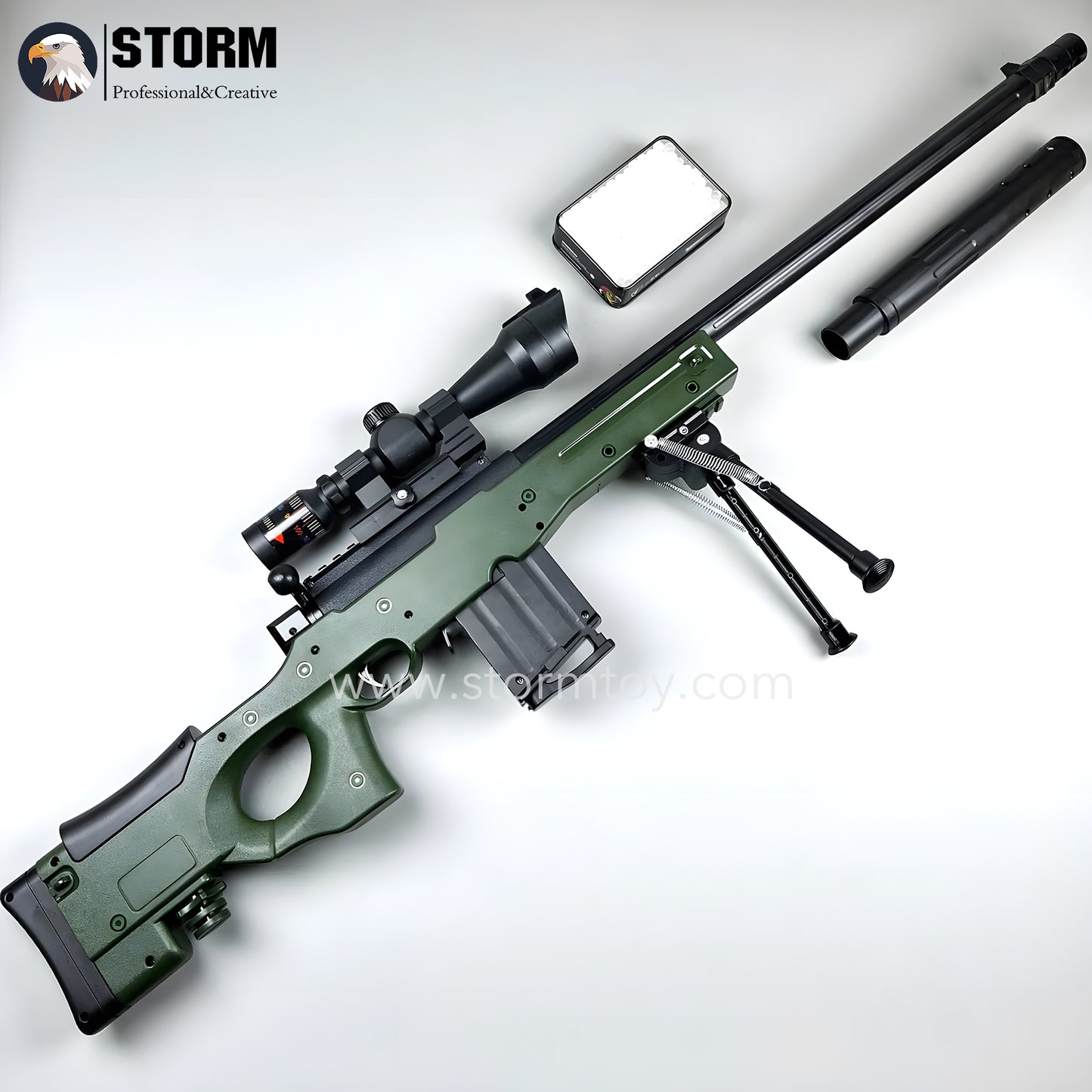 New AWM Gel blaster Sniper Manual/Auto Operation