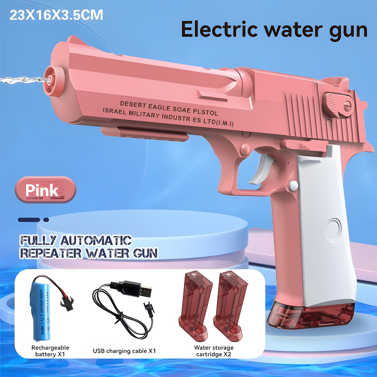 Large Electric Repeating Water Gun