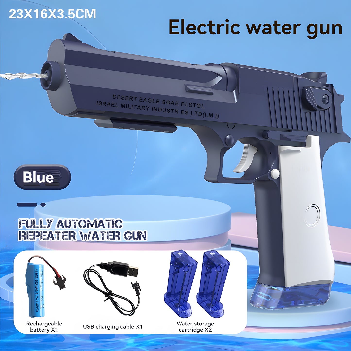 Large Electric Repeating Water Gun