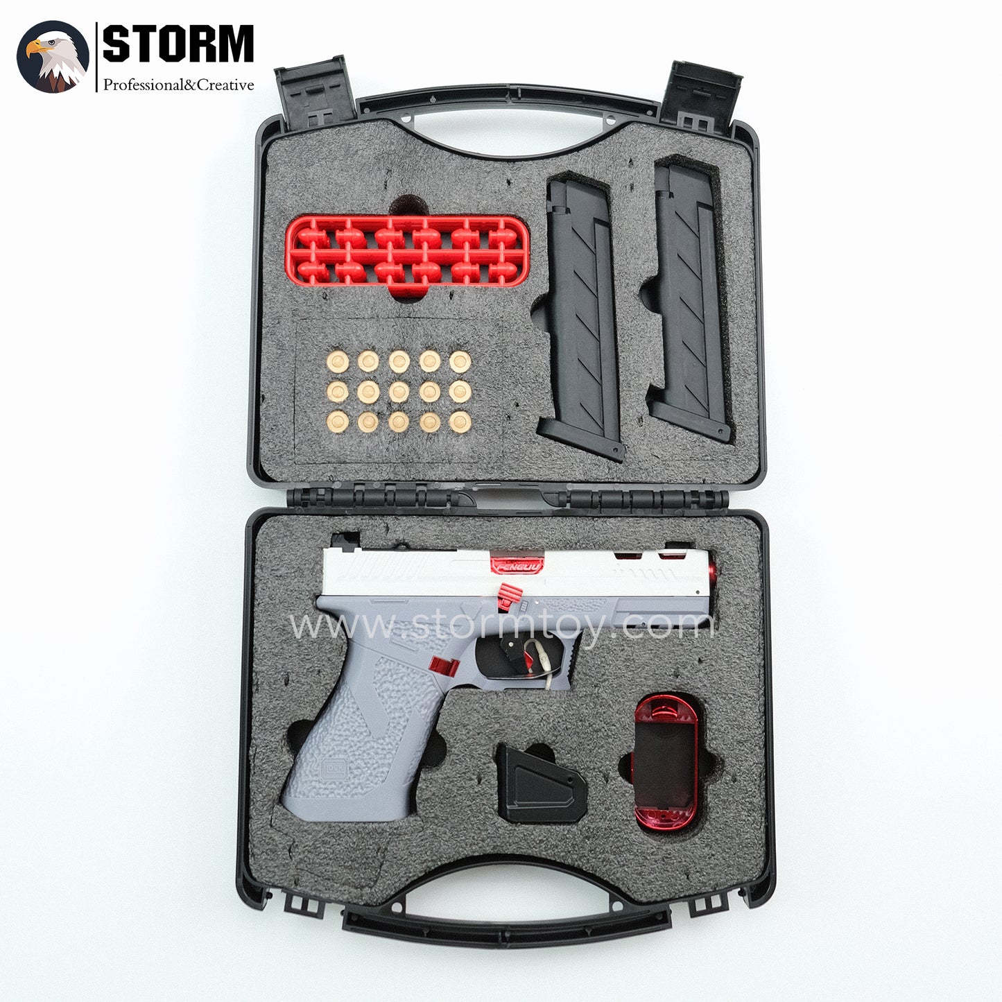 New Glock17 Si Soft Bullet Nerf Pistol