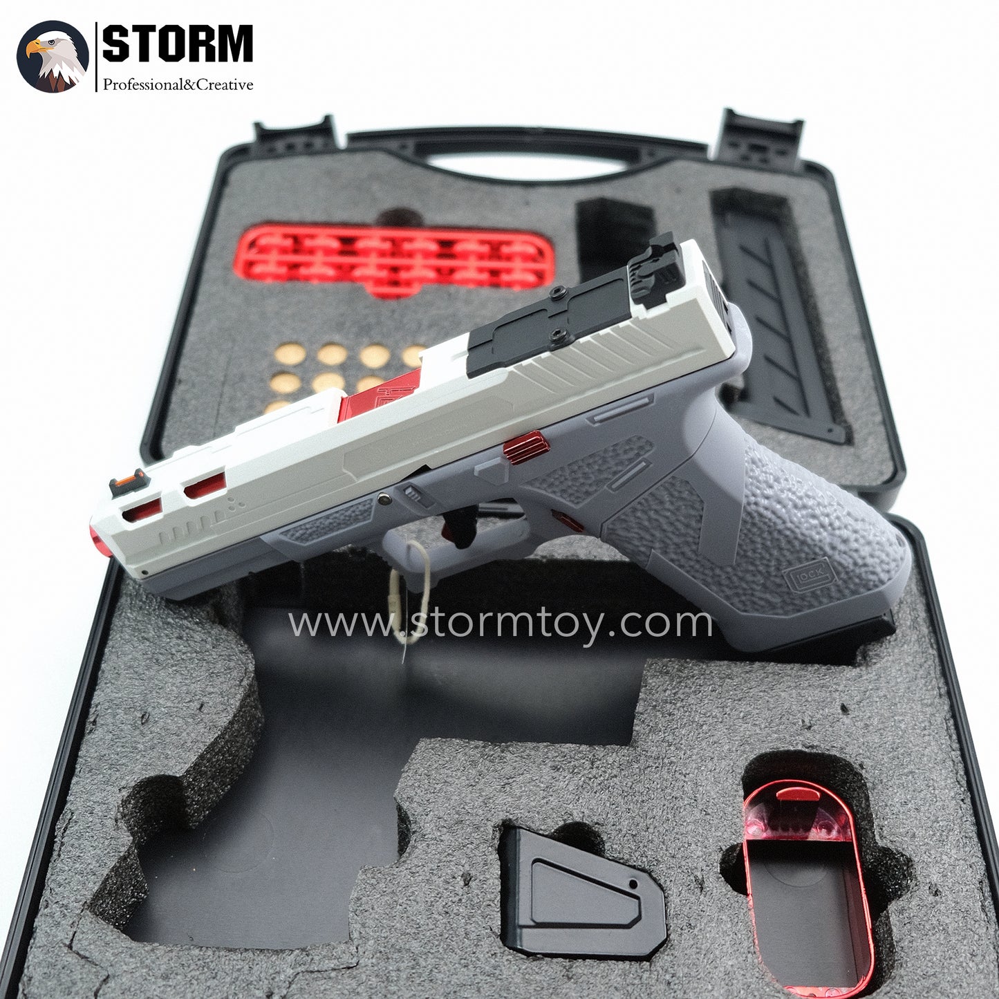 New Glock17 Si Soft Bullet Nerf Pistol