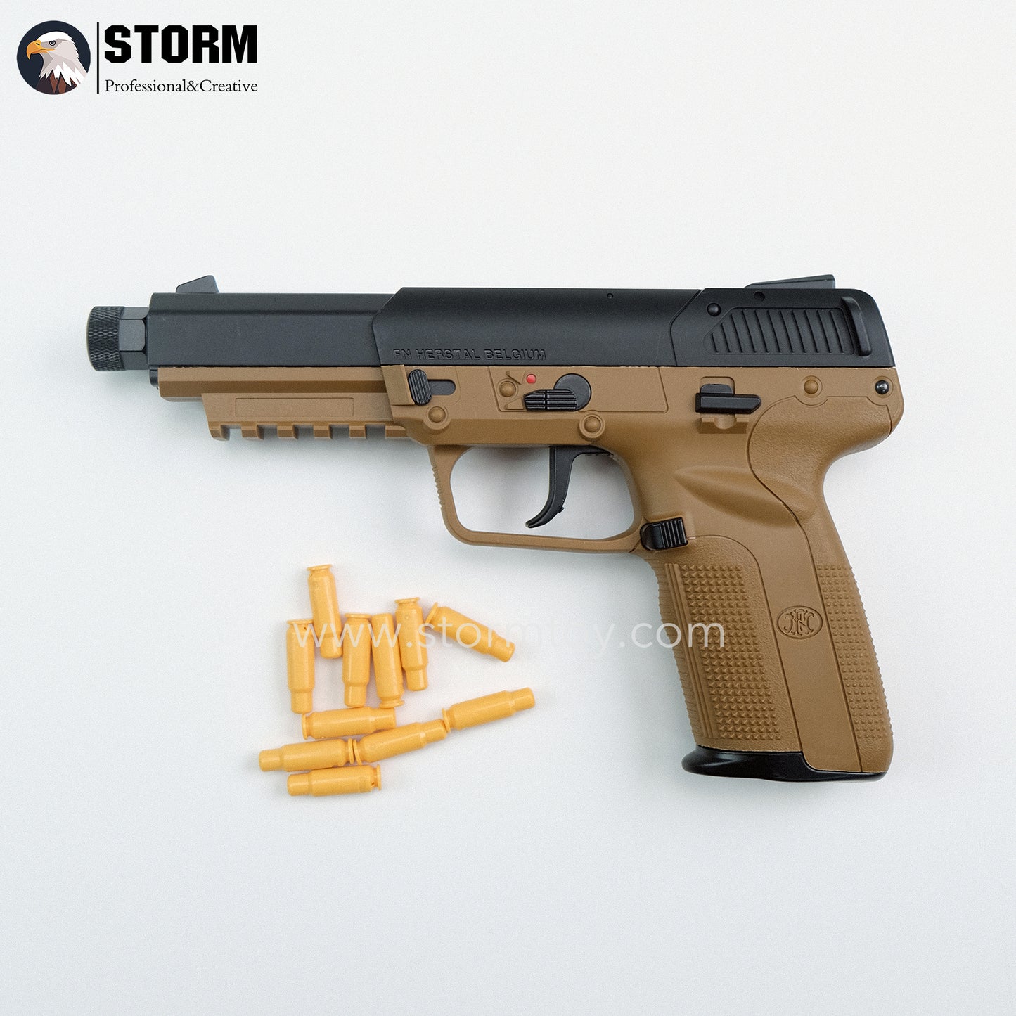 New FN57 Blowback Shell Ejecting Laser Pistol