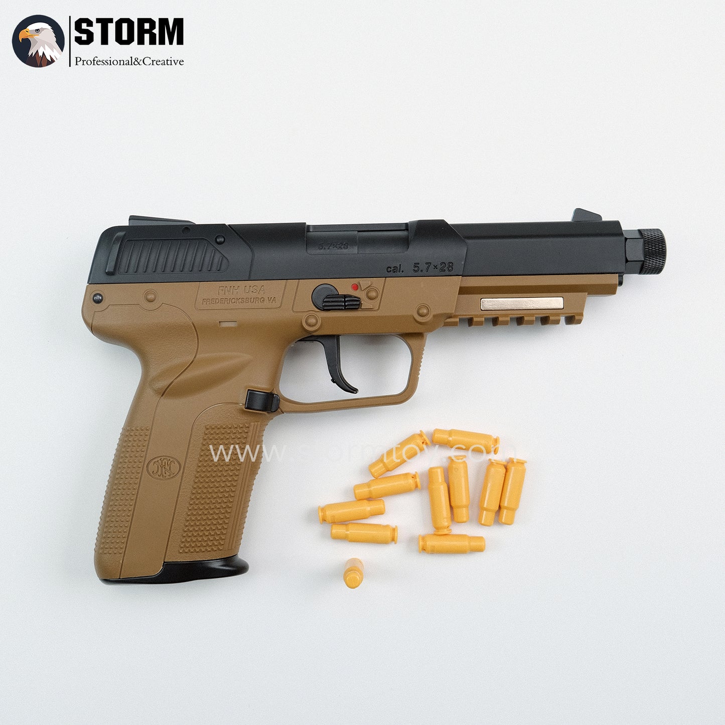 New FN57 Blowback Shell Ejecting Laser Pistol