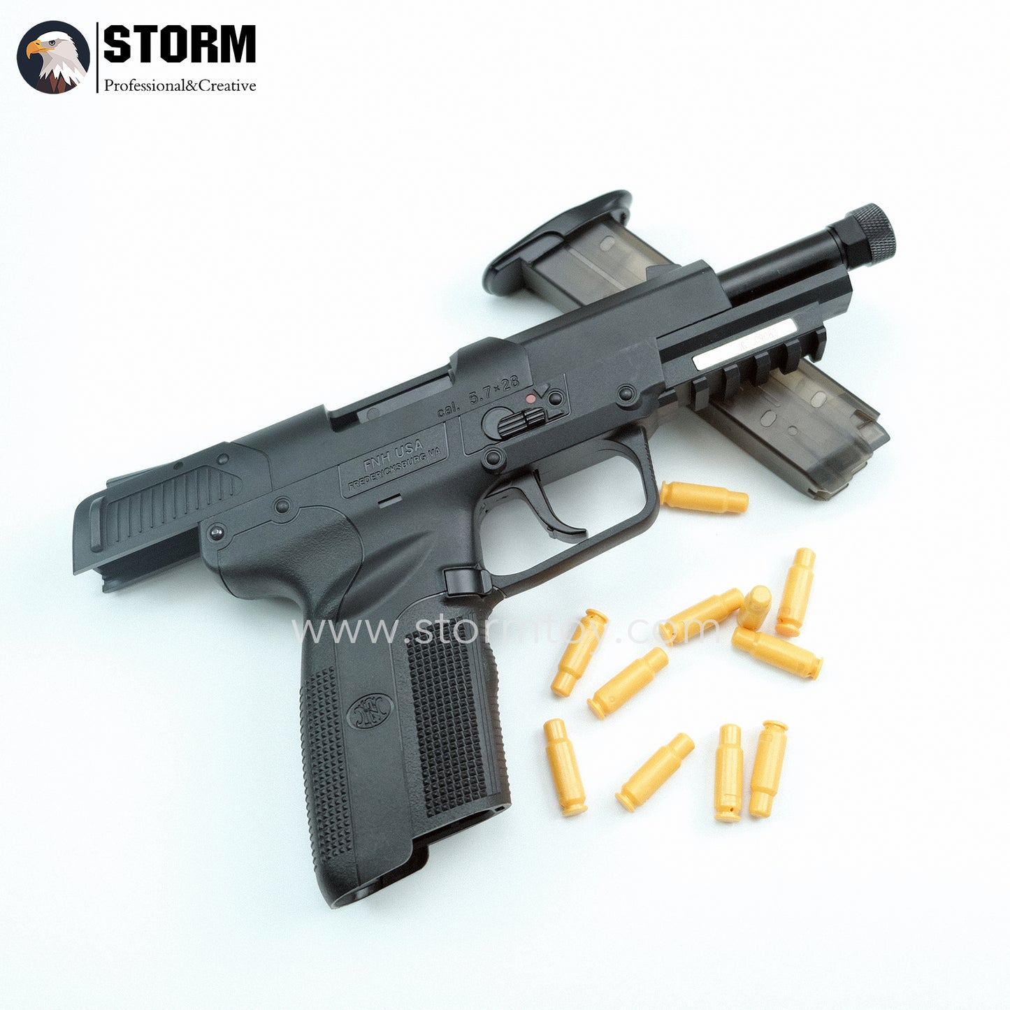 New FN57 Blowback Shell Ejecting Laser Pistol