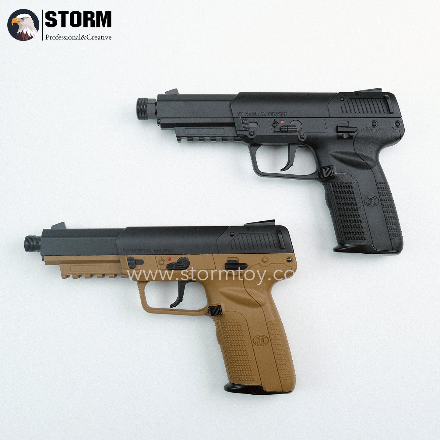 New FN57 Blowback Shell Ejecting Laser Pistol