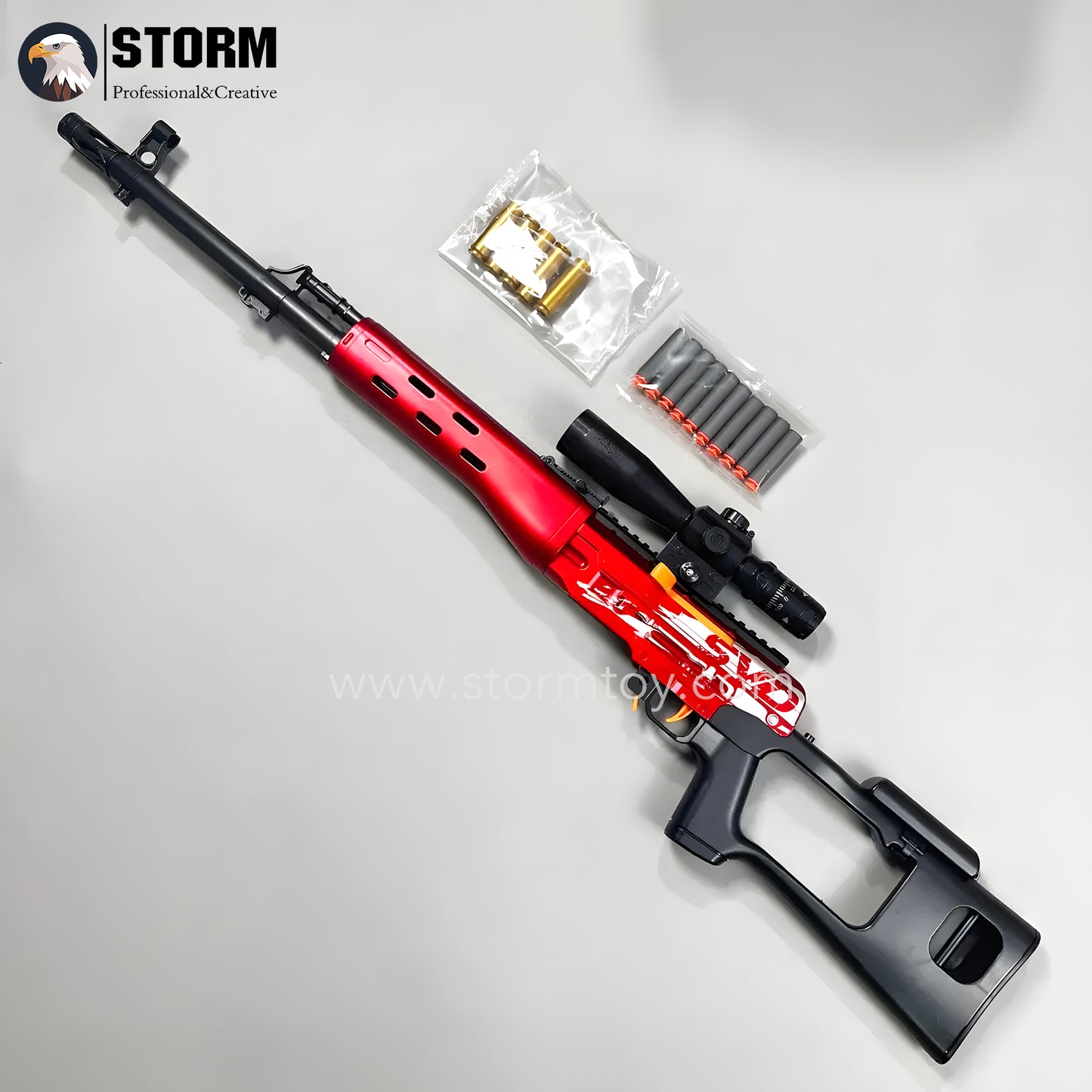 New SVD Sniper With Exquisite Color Soft Bullet Gun Toy