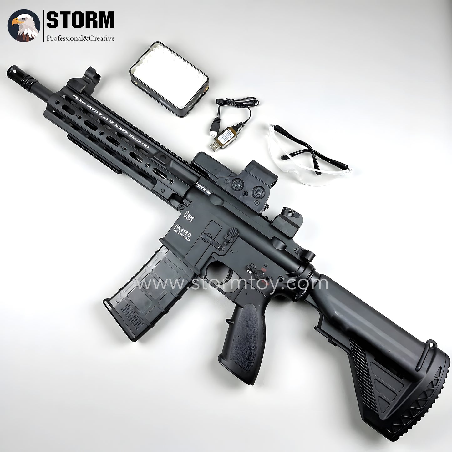 HK416D Gel Blaster With SMR Handguard