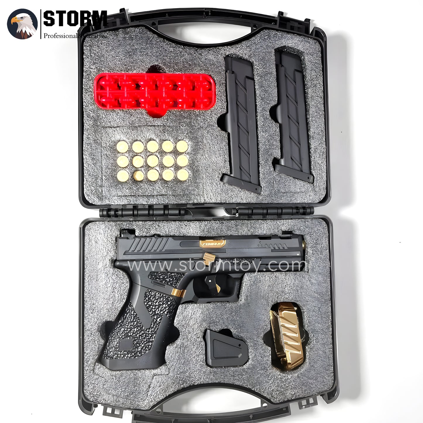 New Glock17 Si Soft Bullet Nerf Pistol