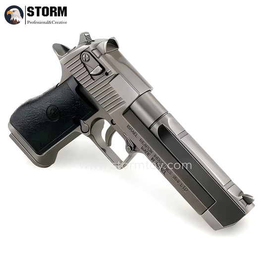 New 1:2.05 Desert Eagle Metal Model Shell Ejection Non-launchable
